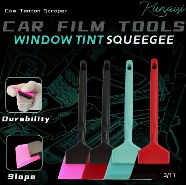 Mini Raclette Kunaisi 6 cm – Outil de pose film solaire voiture