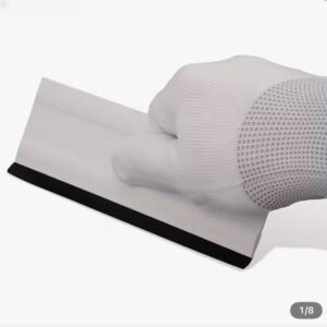 Raclette souple blanche 15 cm – Pose film solaire & covering