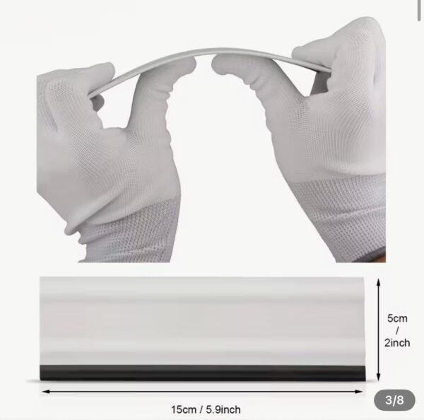 Raclette souple blanche 15 cm – Pose film solaire & covering – Image 2