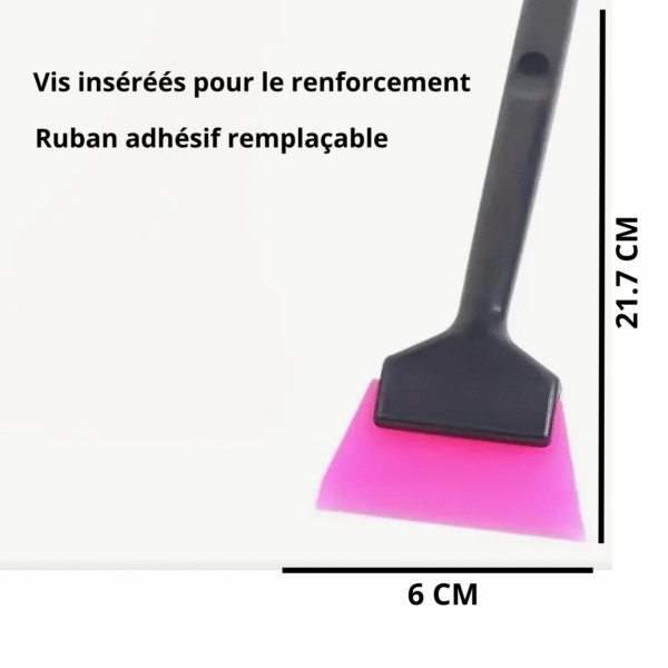 Mini Raclette Kunaisi 6 cm – Outil de pose film solaire voiture – Image 3
